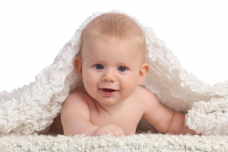 фото малыша под одеялком