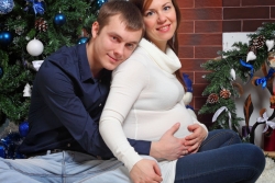 беременная пара