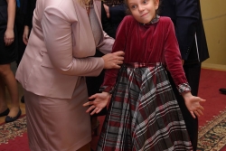 С. Медведева на дне ребенка НИИ Кулакова