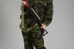 фотосессия женщина в военной форме